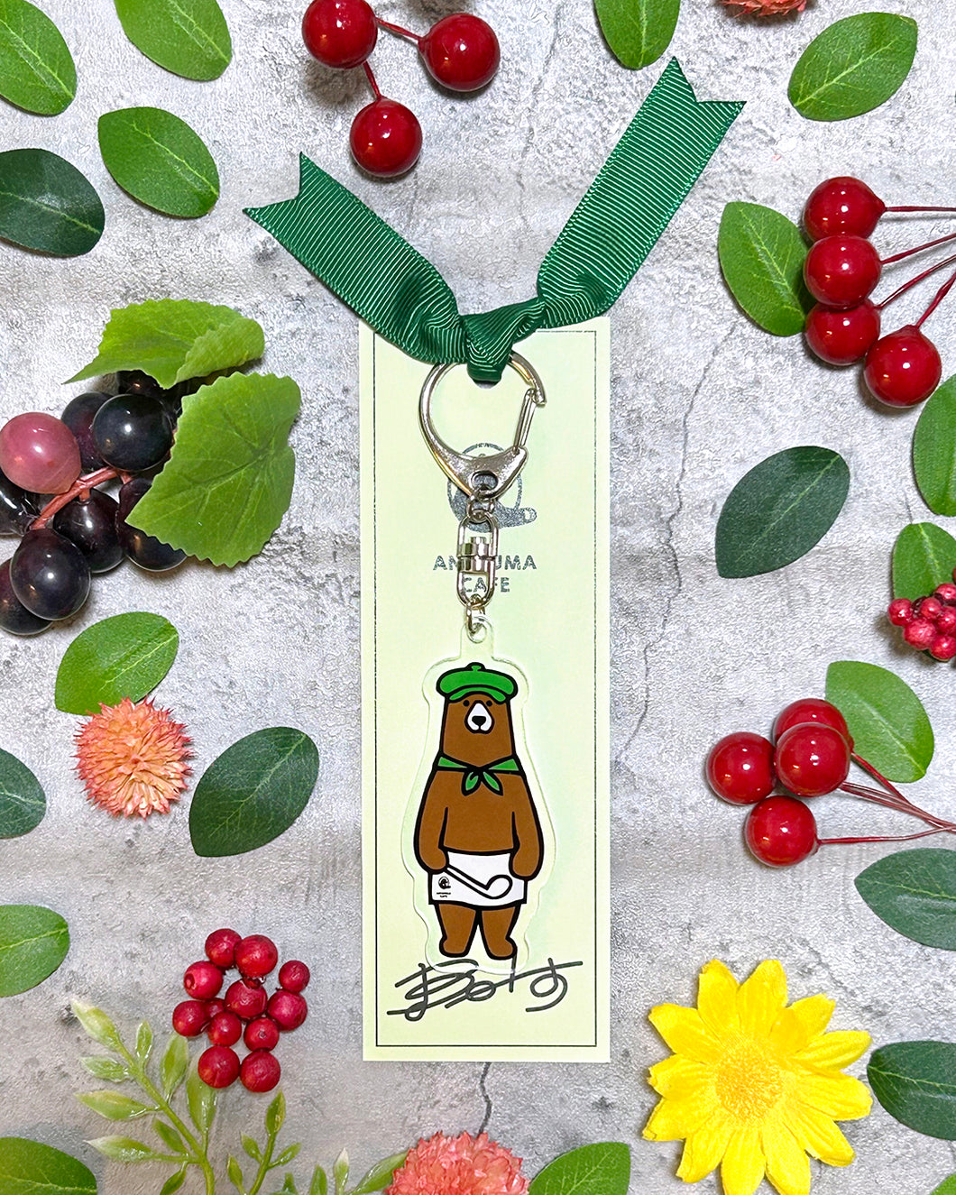 ANAKUMA FRIENDS アクリルキーチェーン【ぼるす🍳🐻】